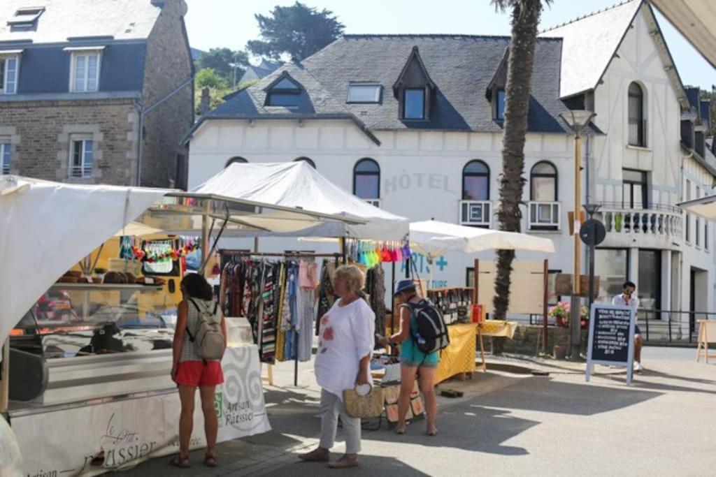 Ty Ar Mor Maison De La Mer, A 40 M De La Plage Saint-Michel-en-Grève 외부 사진