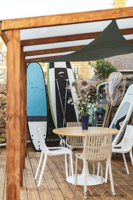 Ty Ar Mor Maison De La Mer, A 40 M De La Plage Saint-Michel-en-Grève 외부 사진