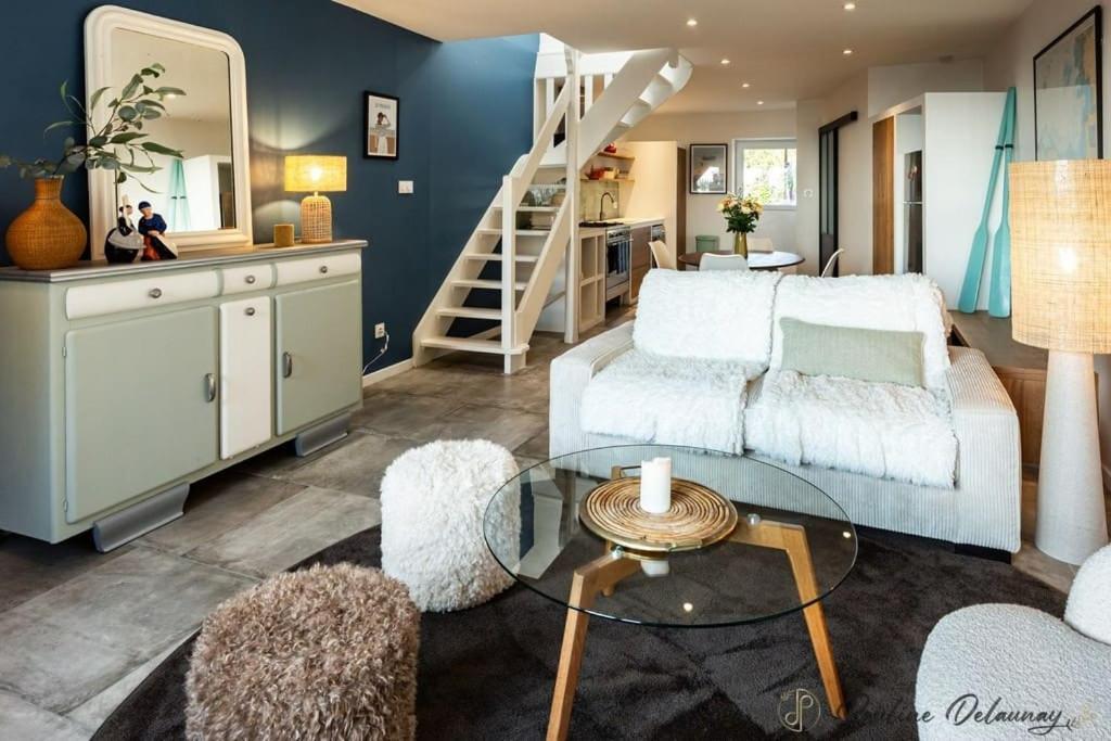 Ty Ar Mor Maison De La Mer, A 40 M De La Plage Saint-Michel-en-Grève 외부 사진