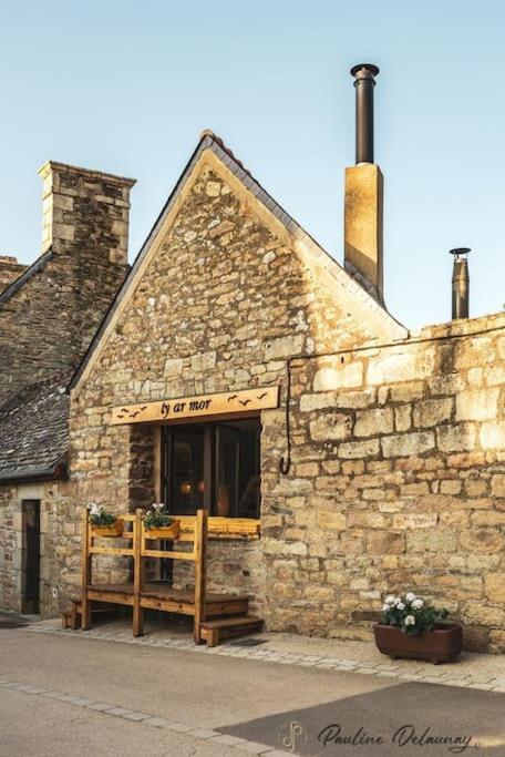 Ty Ar Mor Maison De La Mer, A 40 M De La Plage Saint-Michel-en-Grève 외부 사진