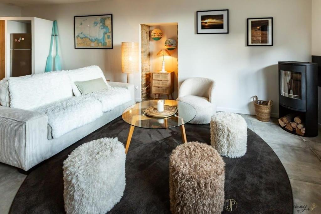 Ty Ar Mor Maison De La Mer, A 40 M De La Plage Saint-Michel-en-Grève 외부 사진