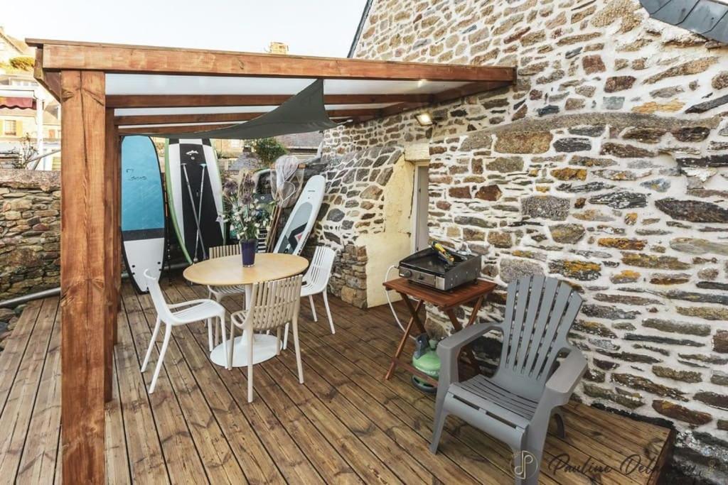 Ty Ar Mor Maison De La Mer, A 40 M De La Plage Saint-Michel-en-Grève 외부 사진